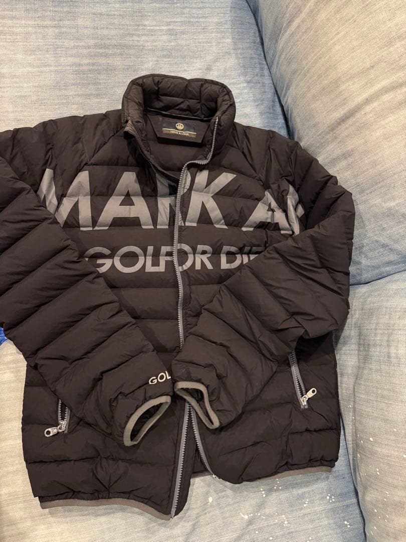 y*e様 MARK & LONA ブラックダウンジャケット