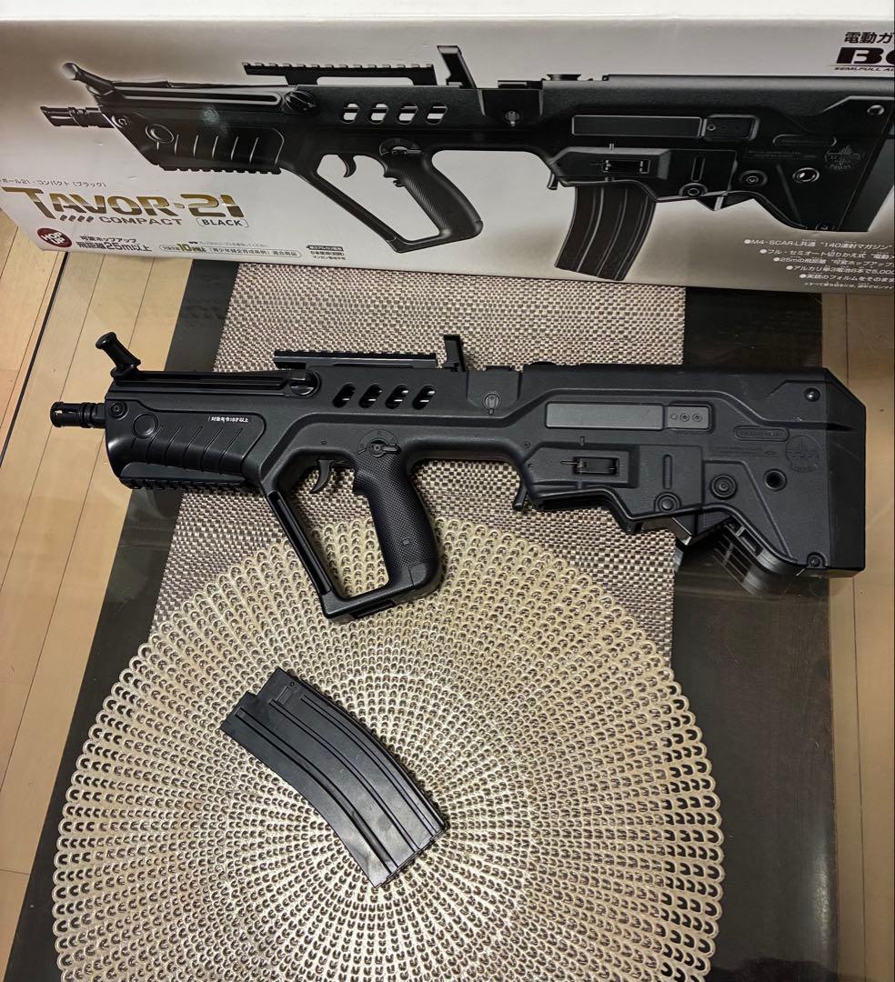 東京マルイ カスタム品　タボール21・コンパクト　電動ガン　金属ピニオンギア