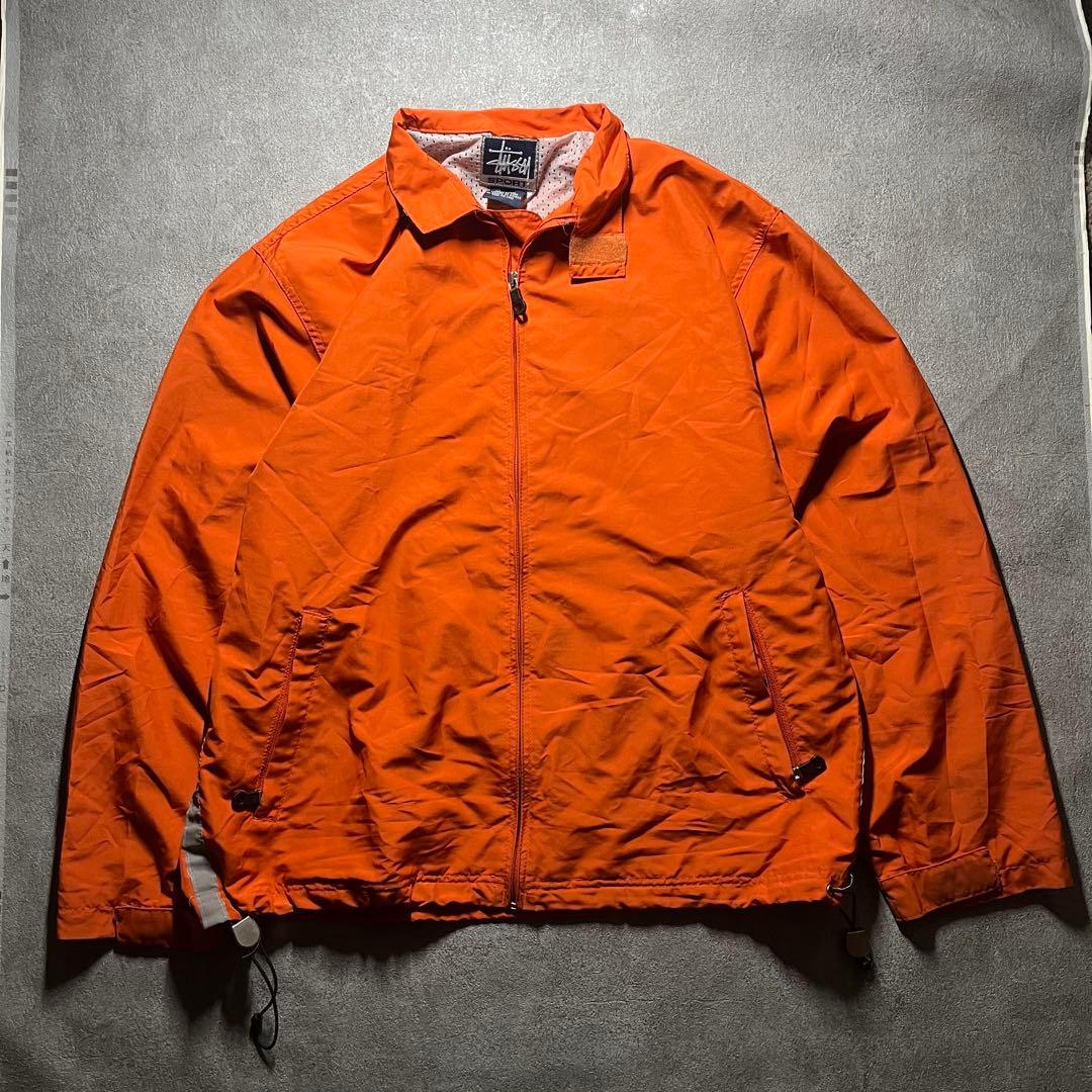 90s old stussy sports ナイロン ジャケット vintage