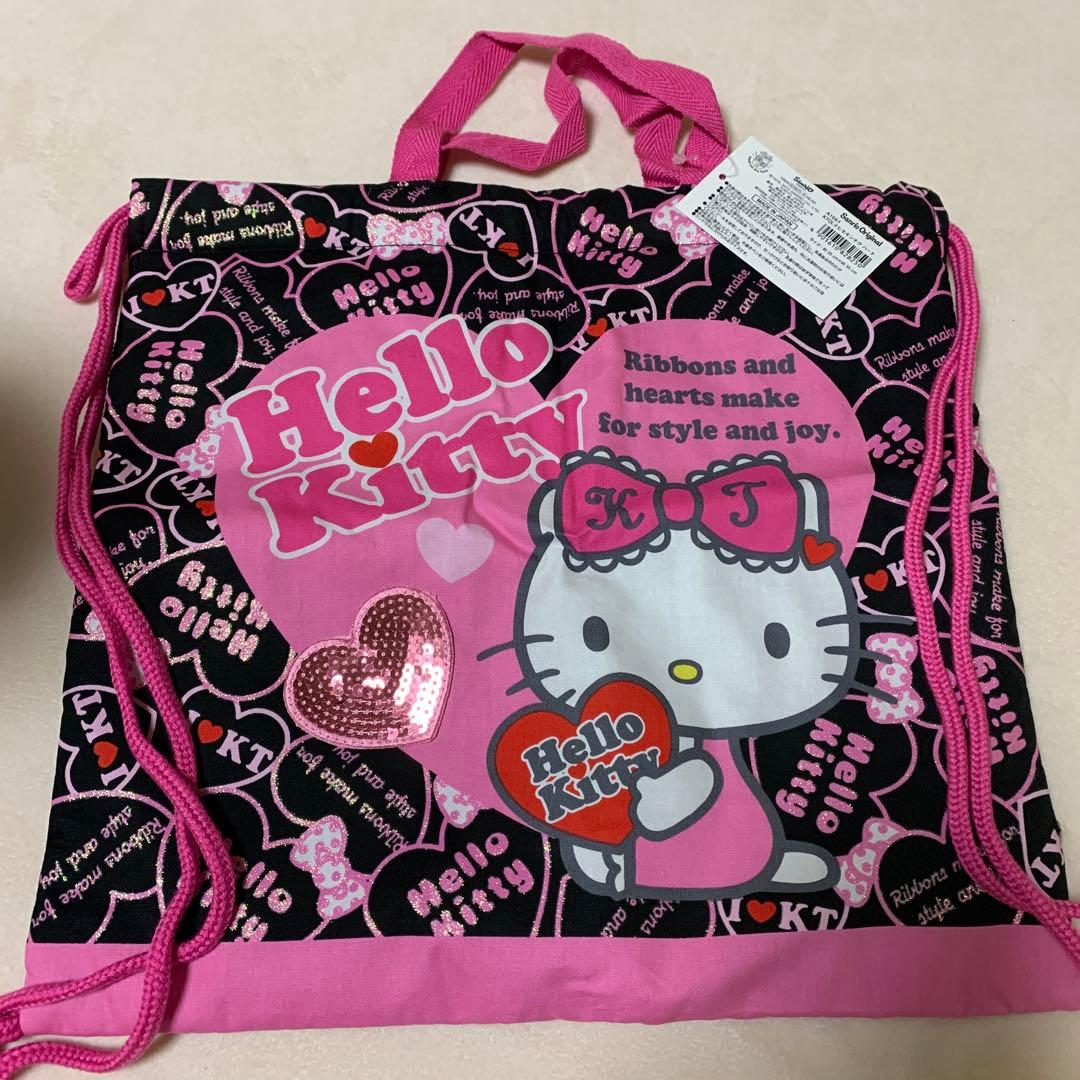 ハローキティ サンリオオリジナル バッグ 手さげ袋 レア 新品未使用 日本製