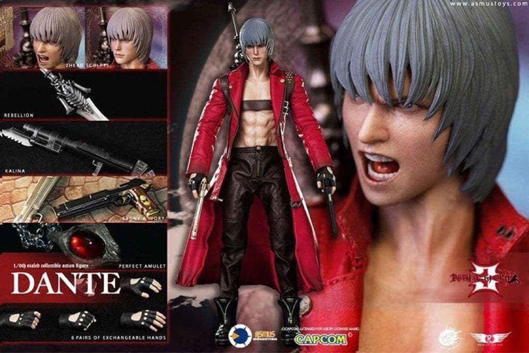 ASMUS TOYS DMC300V2 デビルメイクライ3 ダンテ 1/6通常版