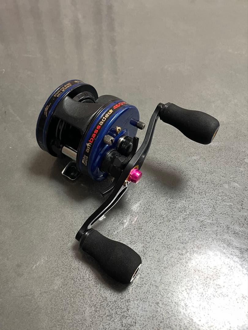 【カスタム】ABU アンバサダー4601C DDL IAR IMAE 左巻き