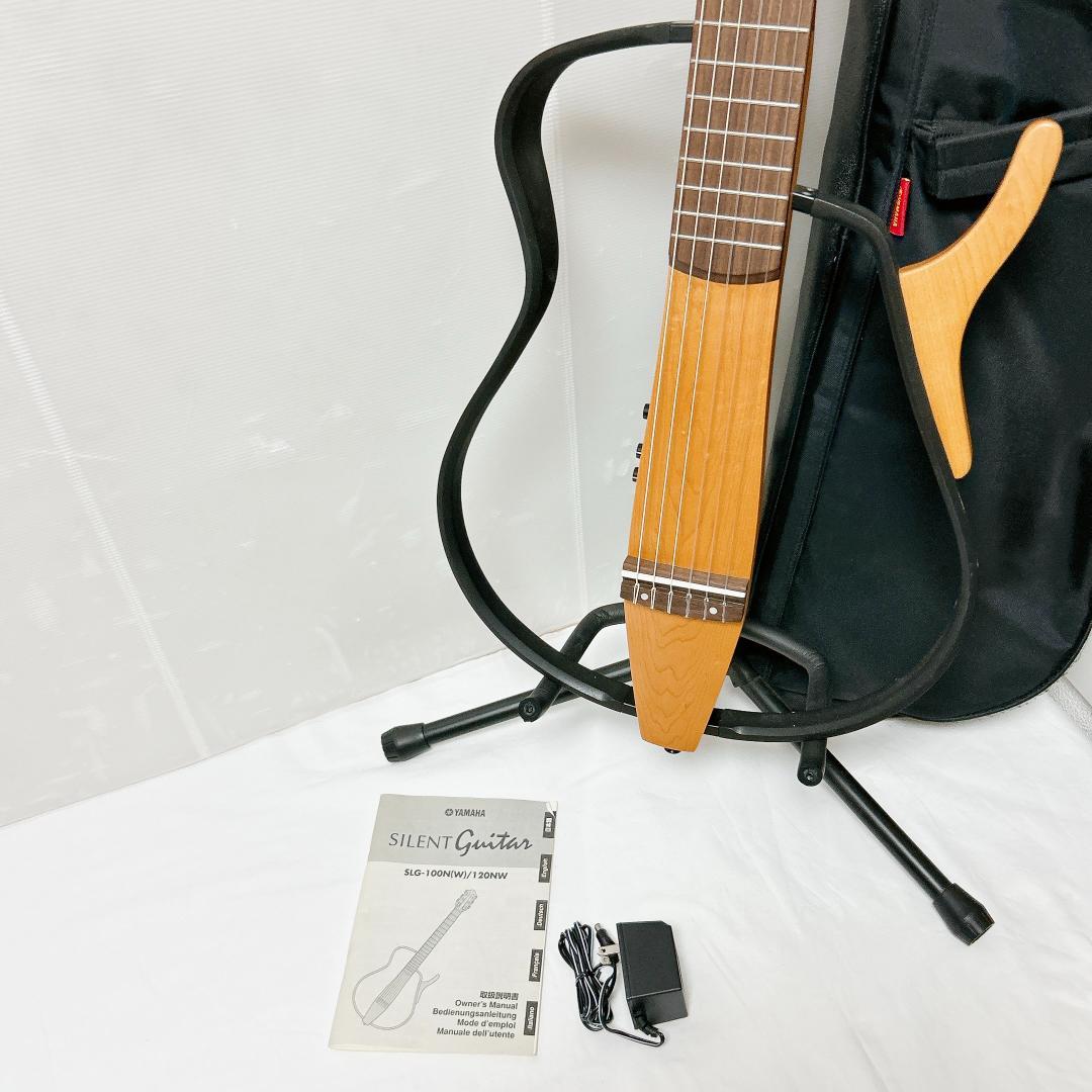 美品 YAMAHA ヤマハ SLG-100N サイレントギター フォークギター