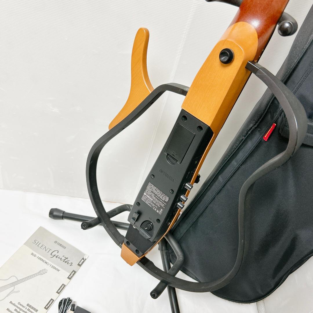 美品 YAMAHA ヤマハ SLG-100N サイレントギター フォークギター