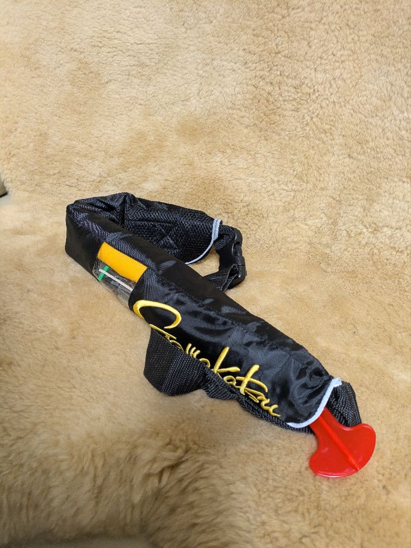 Gamakatsu ライフジャケット エアフローター　ブラック