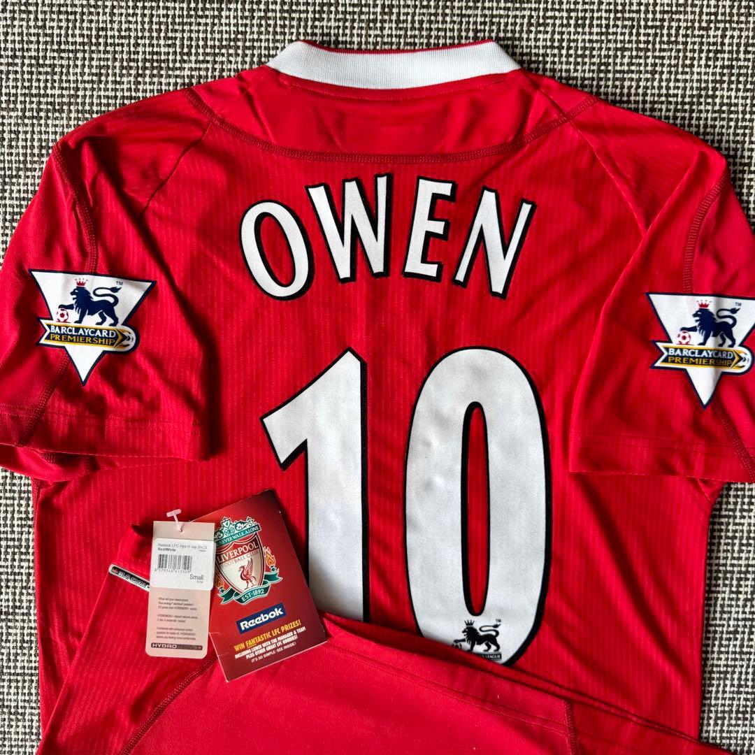 【紙タグ付き・デッドストック】オーウェン ＃１０ リヴァプールFC ０３／０４
