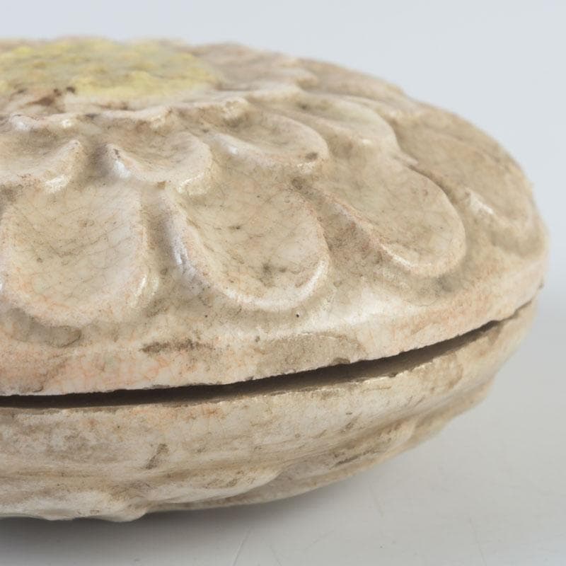 茶道具　楽吉左衛門　十代旦入造　菊香合　共箱　V　9861