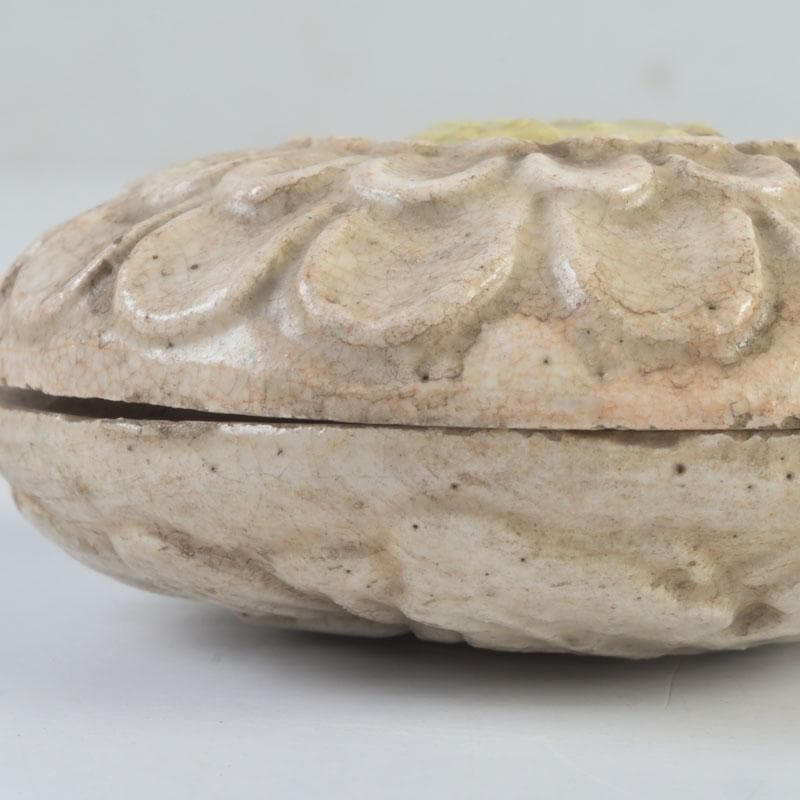 茶道具　楽吉左衛門　十代旦入造　菊香合　共箱　V　9861