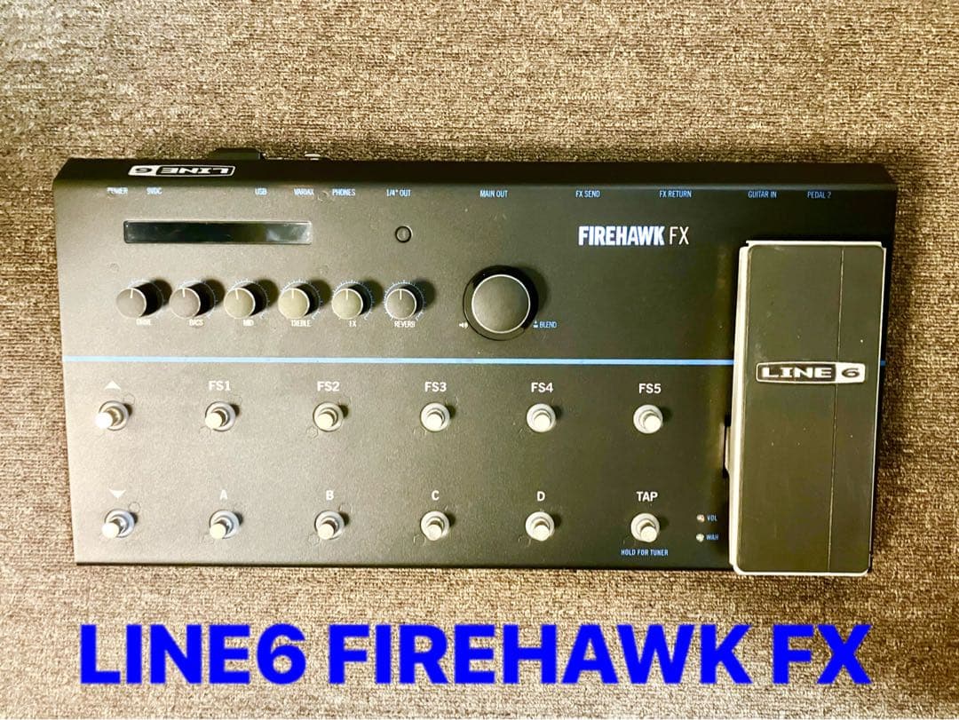 FIREHAWK FX LINE6 マルチエフェクター ラインシックス