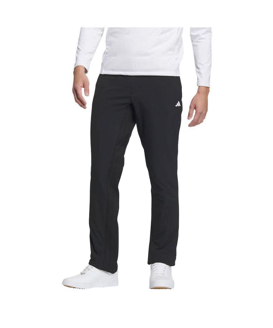 92新品27500円アディダスゴルフ/メンズ/秋冬/中綿ストレッチパンツ/黒