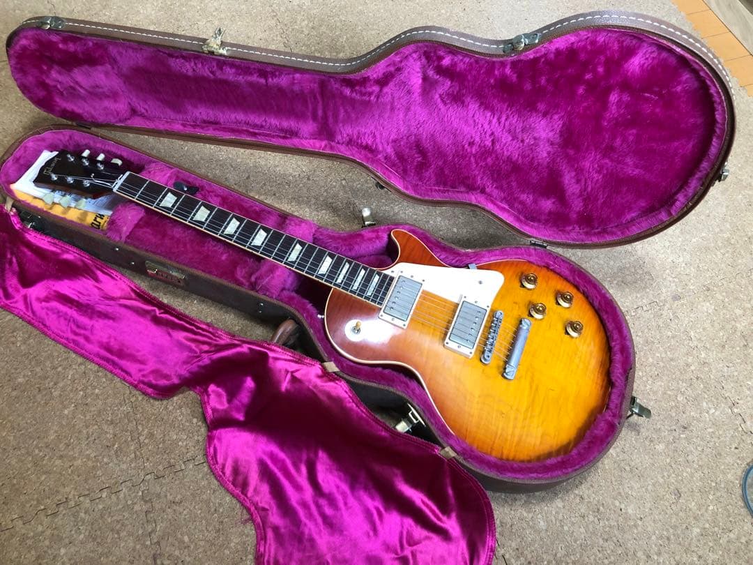 s*a様 レスポールタイプ エレキギター サンバースト