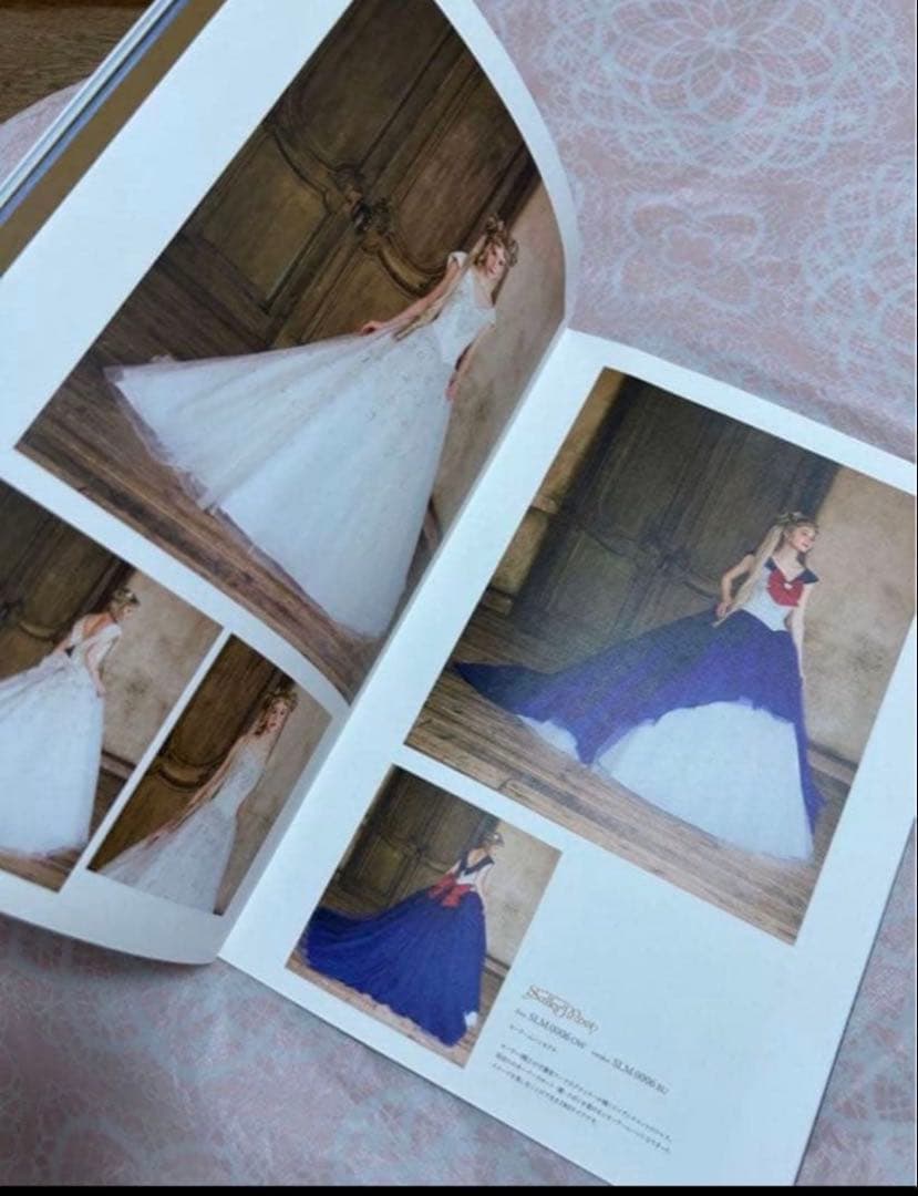 セーラームーン　ドレス　パンフレット　非売品　ファンクラブ　レゾネ　原画集