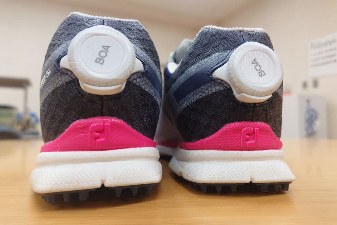 着用1回☆FJ プロＳＬ スポーツ ＢＯＡ スパイクレスゴルフシューズ 23cm