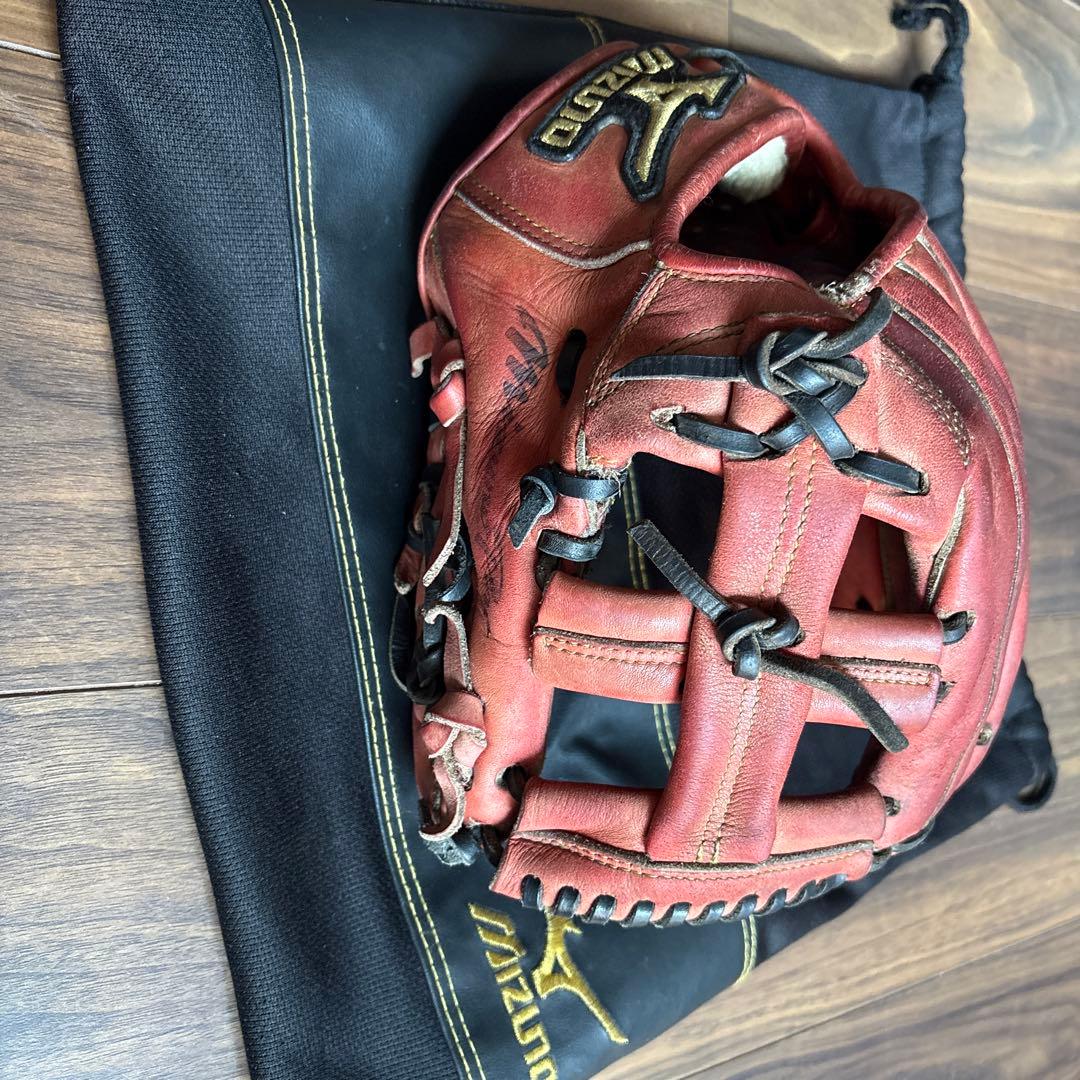 ミズノプロ　内野手用　硬式　グローブ