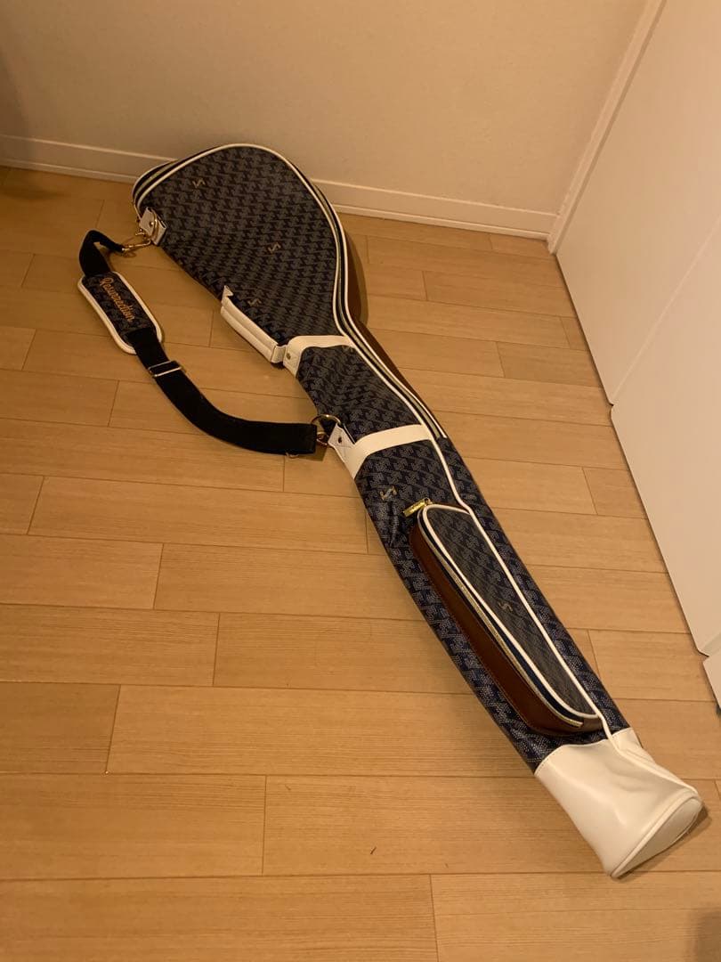 Resurrection チェック柄ゴルフバッグ