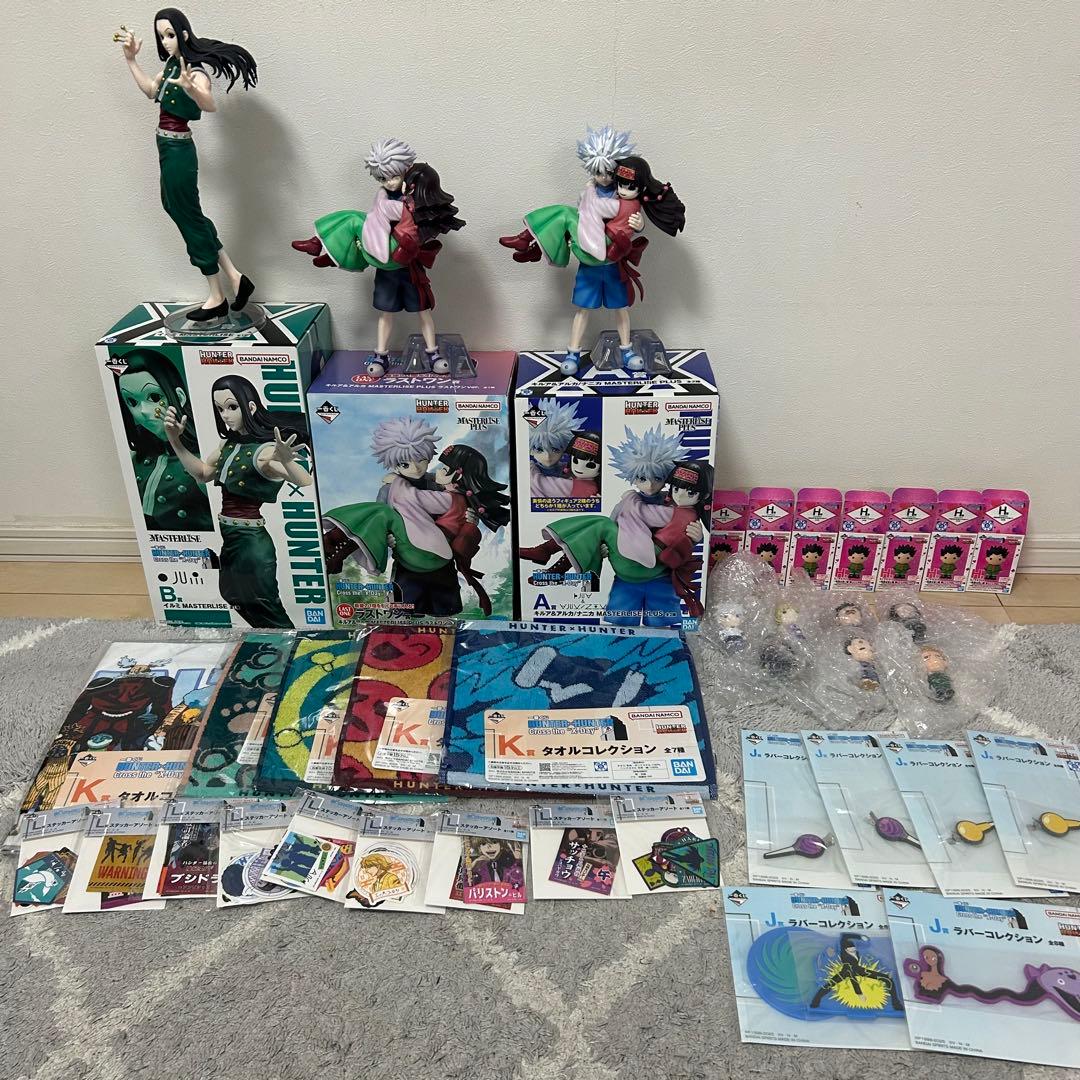 一番くじ　ハンターハンター　フィギュア cross the x day