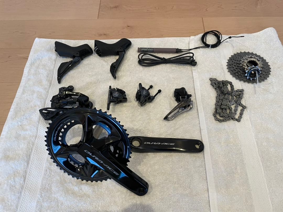 Dura-Ace グループセット ブラック　R9200 12速