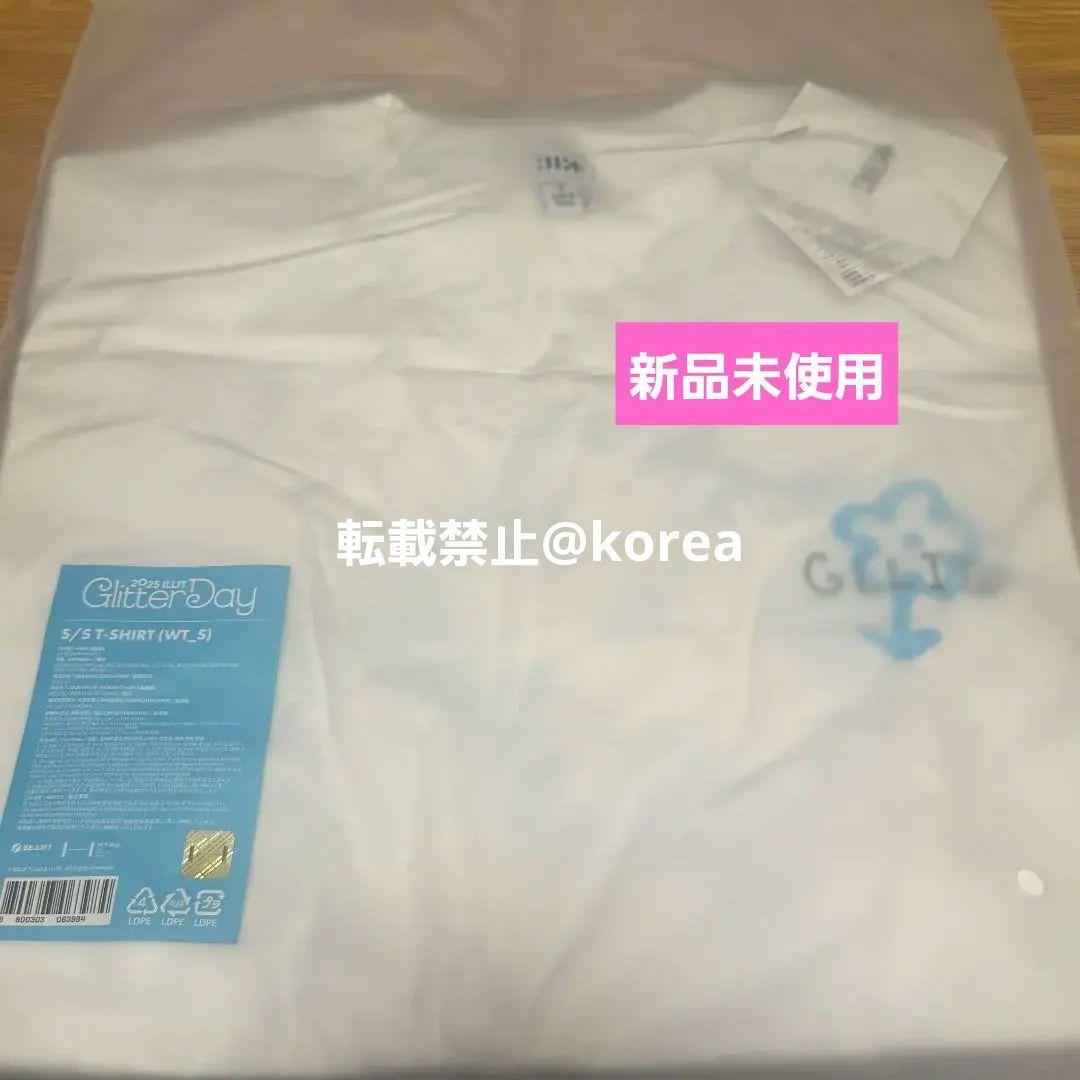 【新品未使用】ILLIT T-SHIRT glitterday ソウルコン S