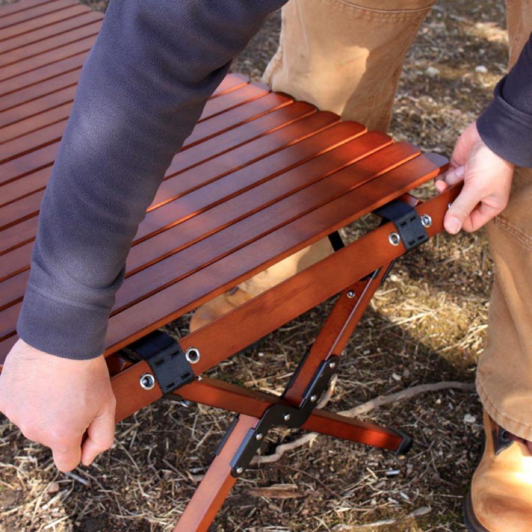 Alpen Outdoors アルペンアウトドアーズ ロールテーブル 90