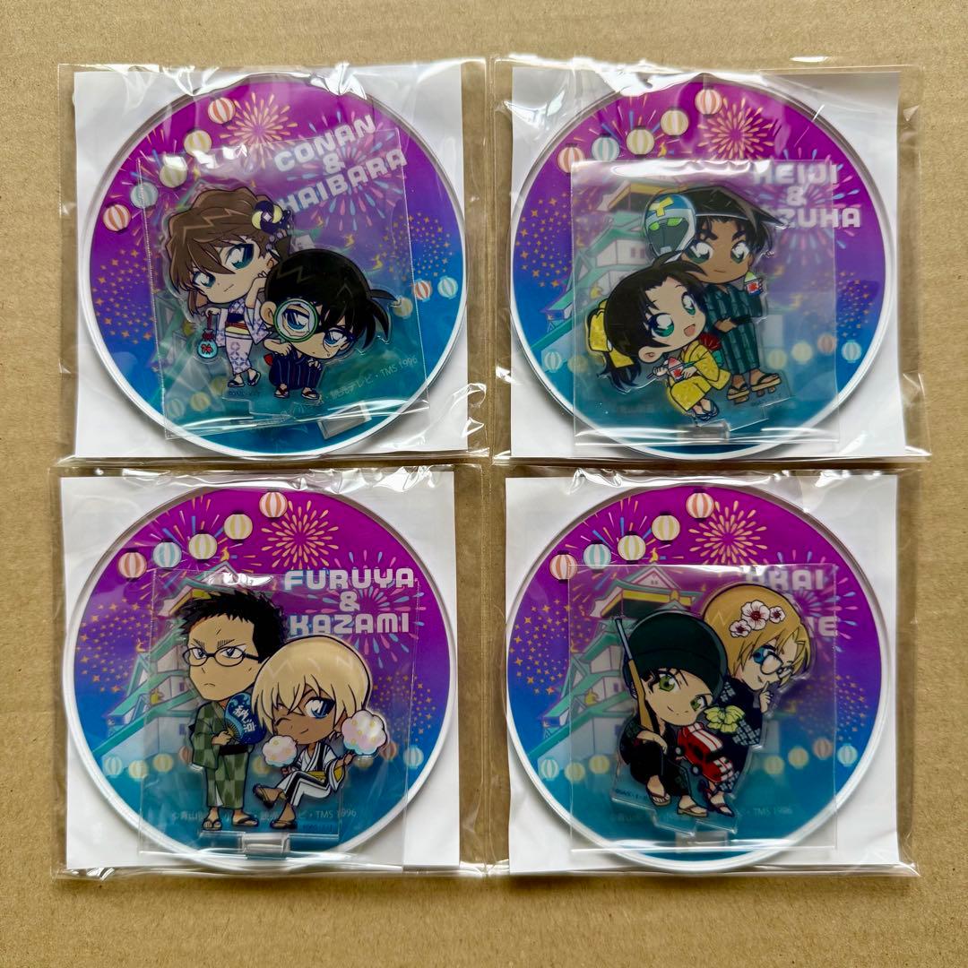 名探偵コナン　ミライザ大阪城　アクリルスタンドコースター　2022年　夏祭り