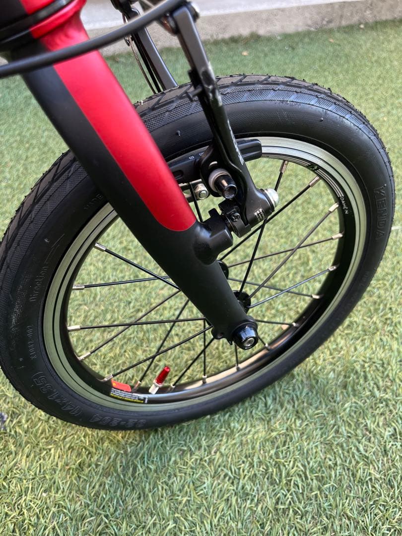 DAHON K3 折りたたみ自転車 赤・黒