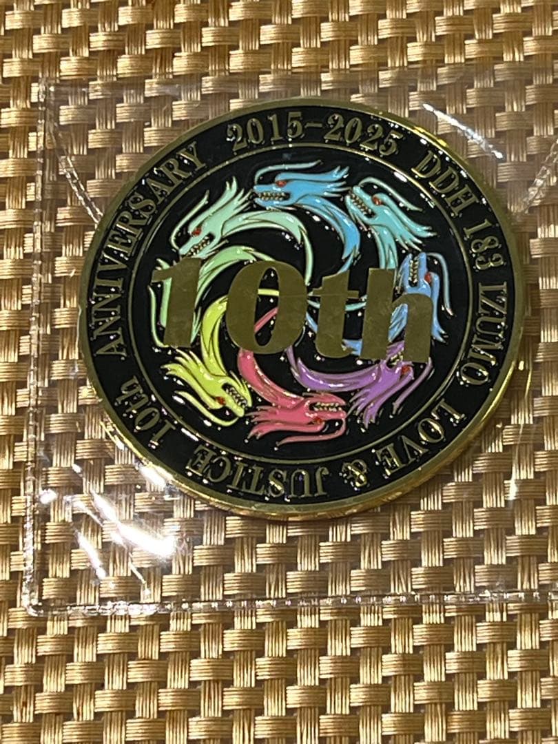 海上自衛隊　護衛艦いずも　10周年記念メダル