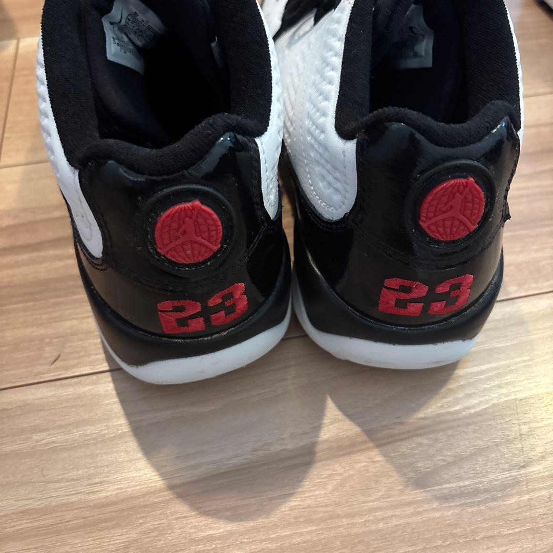 Jordan 9 ゴルフシューズホワイト/ブラック/レッド