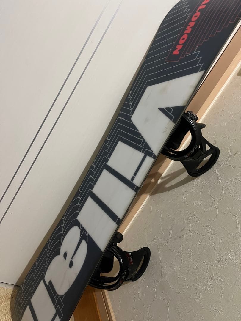 上手くなりたいキッズ！サロモン　villain 133cm バートンバインセット