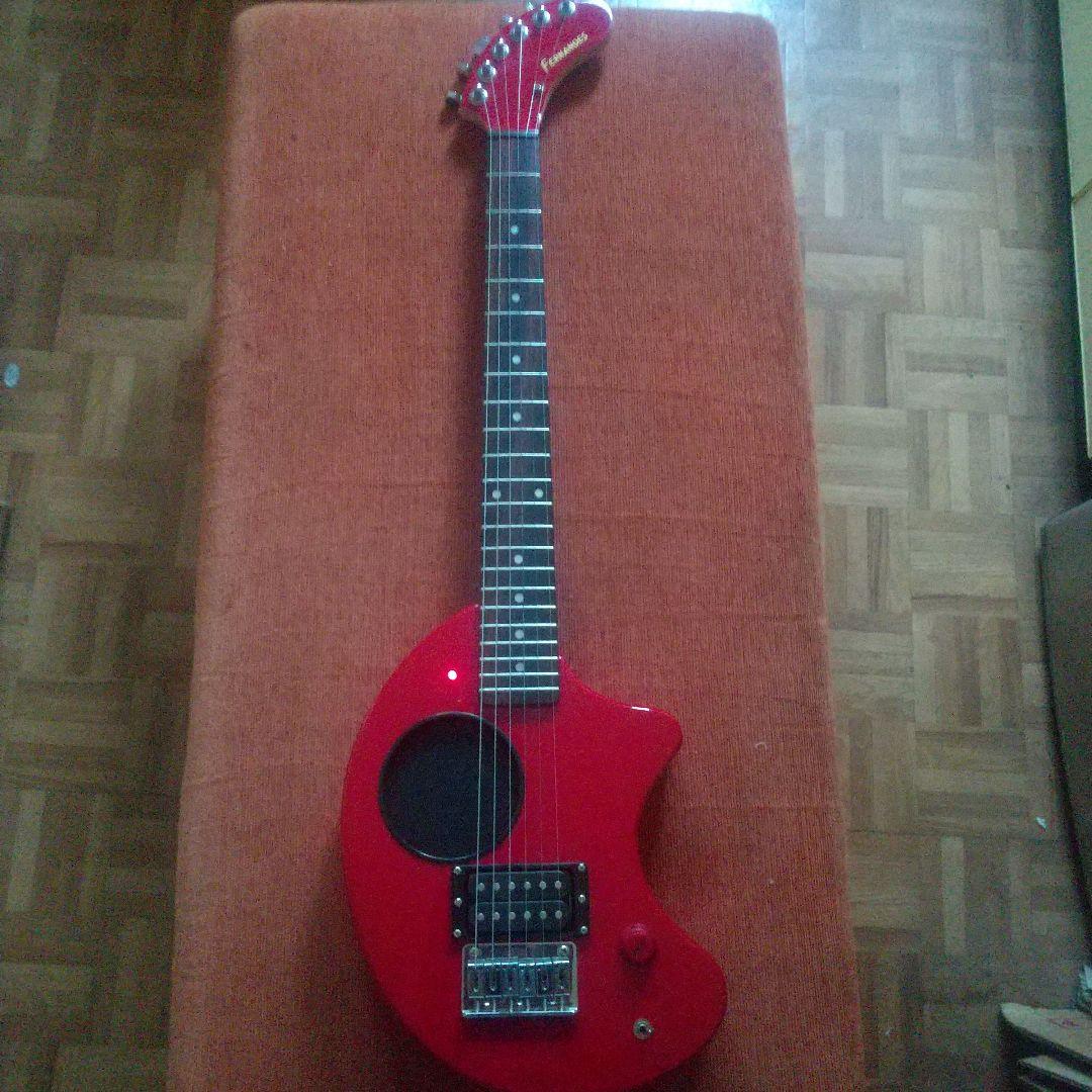 ぱんち様用　フェルナンデス エレキギター ZO-3 象さん 赤 ※専用ケース付