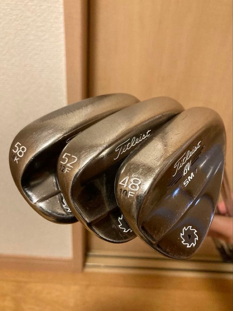 Titleist SM7 ウェッジ 3本セット(48° 52° 58°)