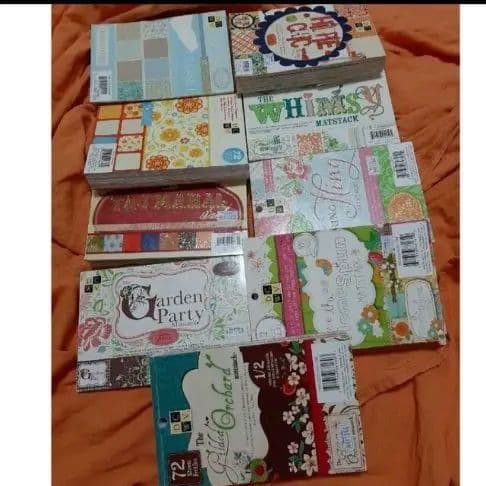 MATSTACKテクスチャーペーパー9冊セット