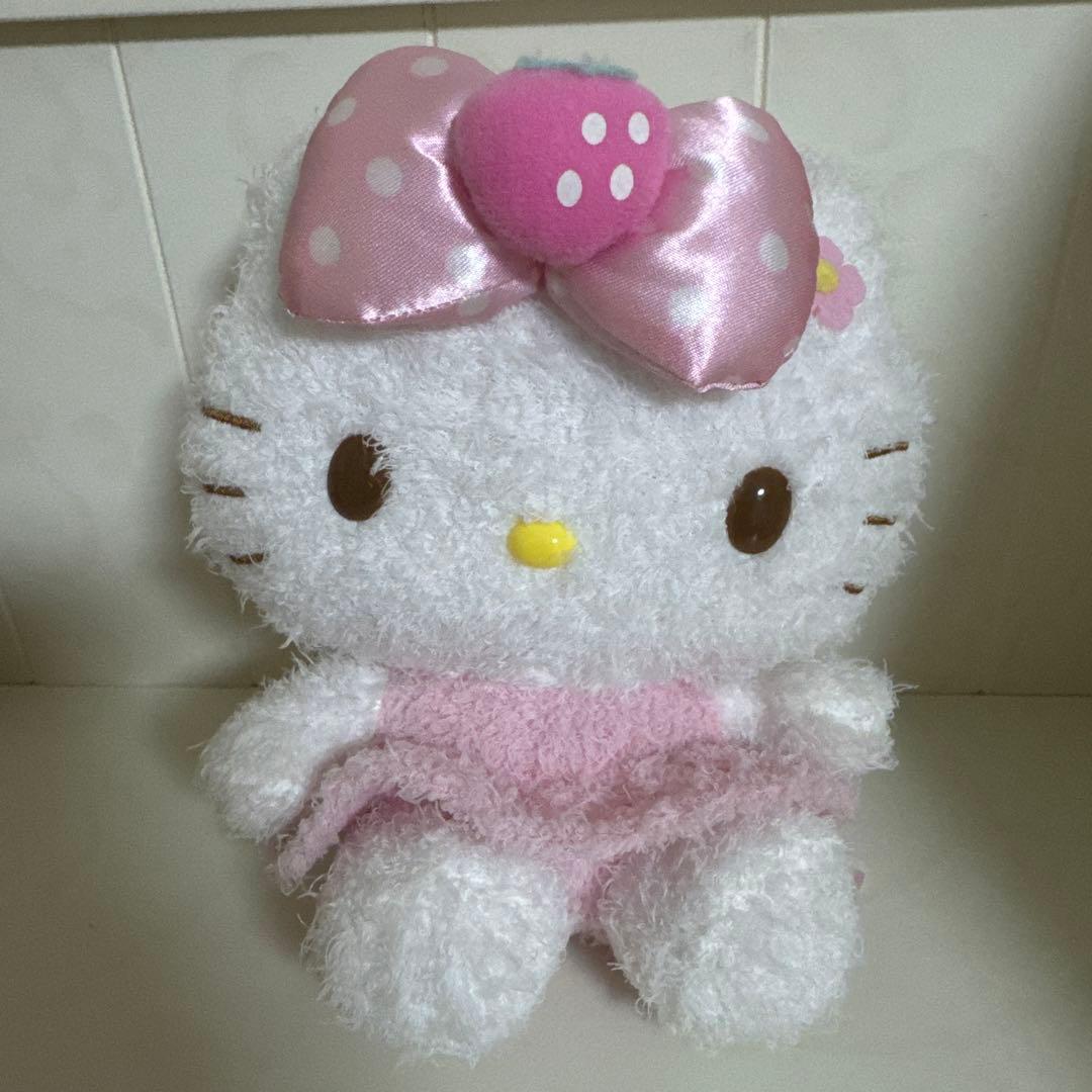 ぬいぐるみ　サンリオ　ハローキティ 春いちごドール SS 2015年 レア