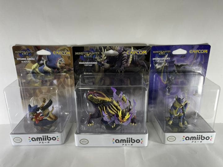 モンスターハンター ライズ amiibo 3点セット