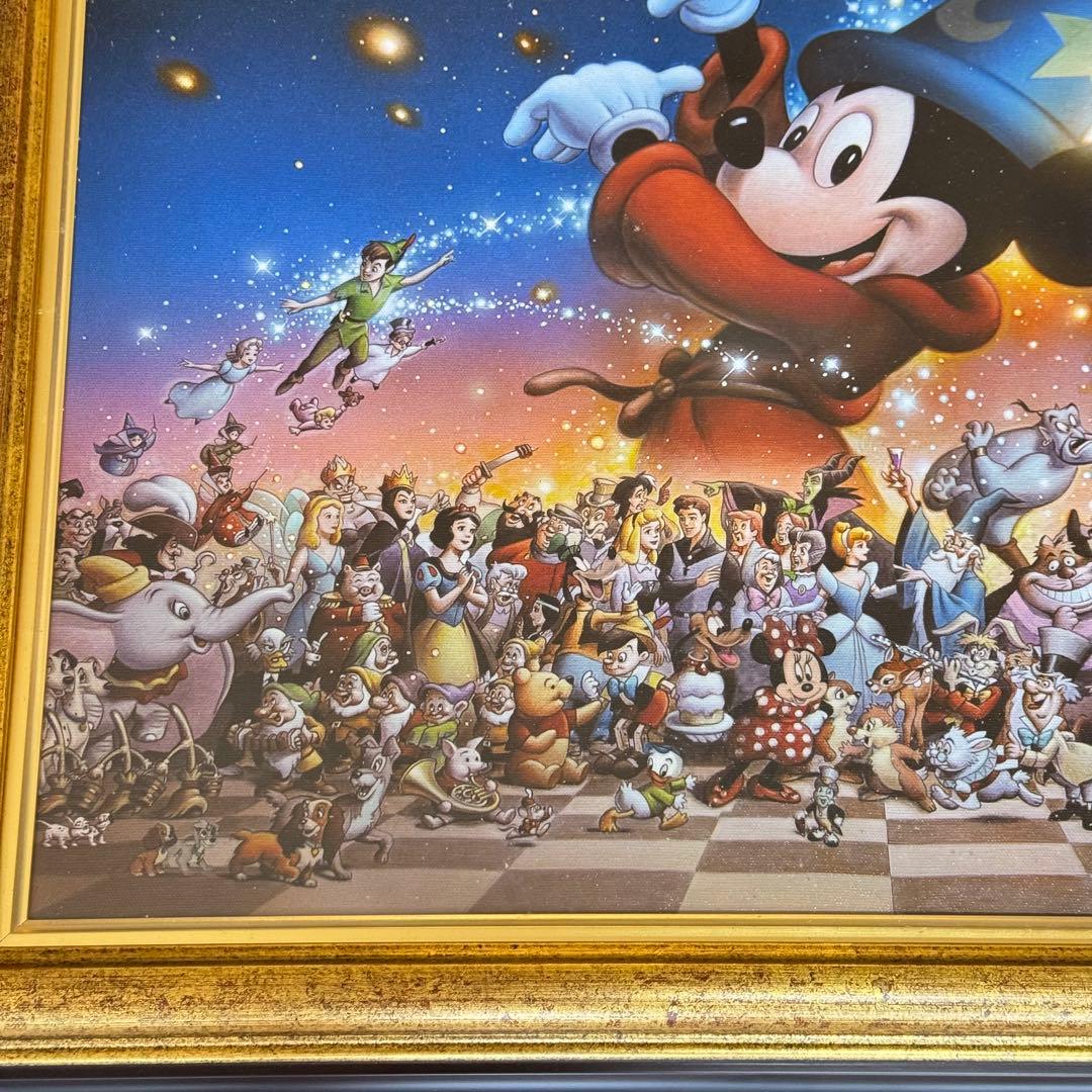 三田恒夫 Mickey’s Party 直筆サイン 証明書 PP アート 限定品