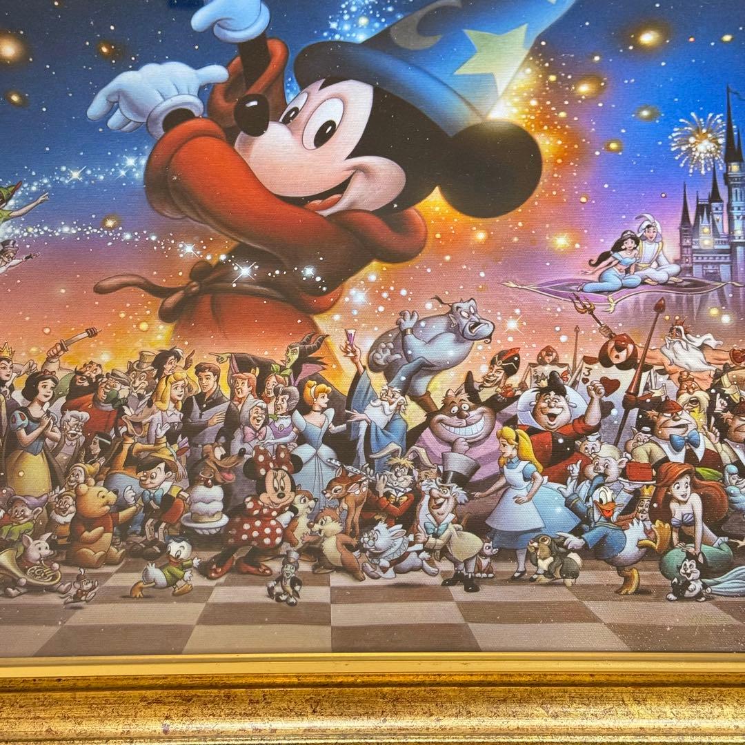 三田恒夫 Mickey’s Party 直筆サイン 証明書 PP アート 限定品