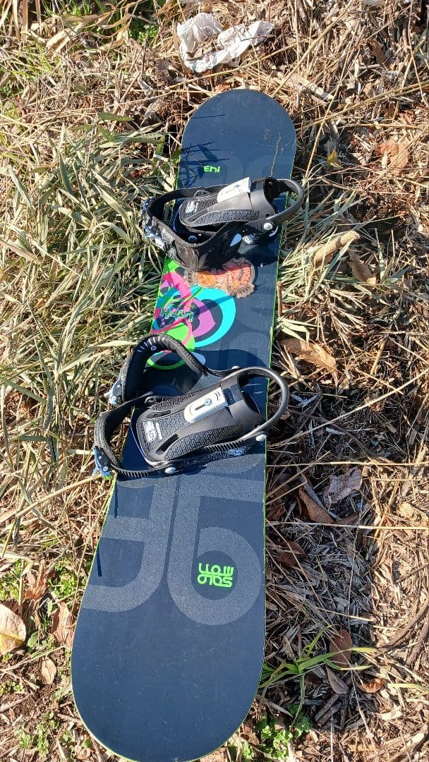 スノーボードとブーツセット　バートンのボードケース付き