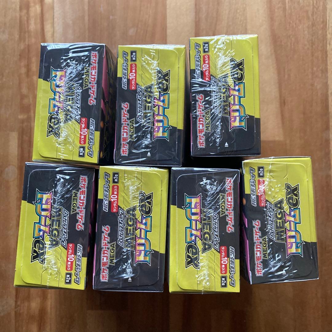 ポケモンカードゲーム MEGA ハイクラスパック　ドリーム ex　7箱　　　　k