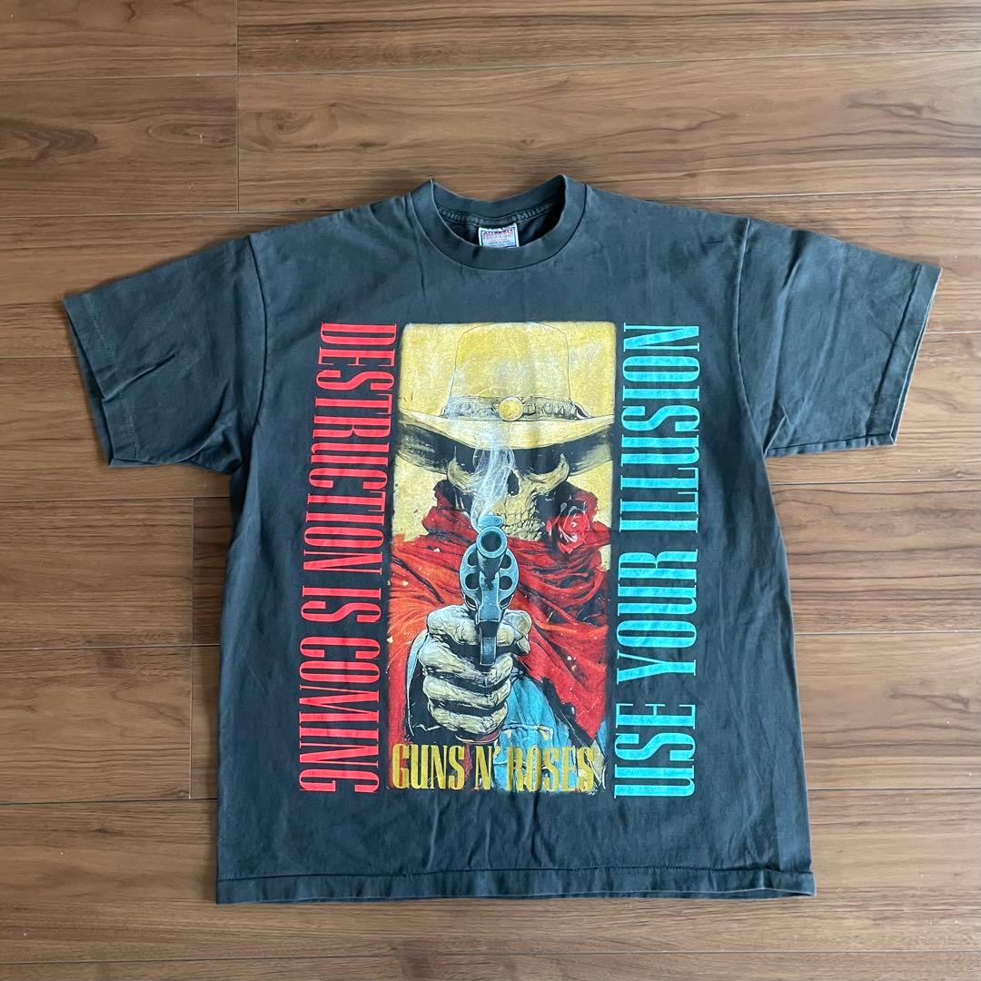 1997ツアーT【ガンズアンドローゼス】XL/バンドTシャツ/ロックT/古着