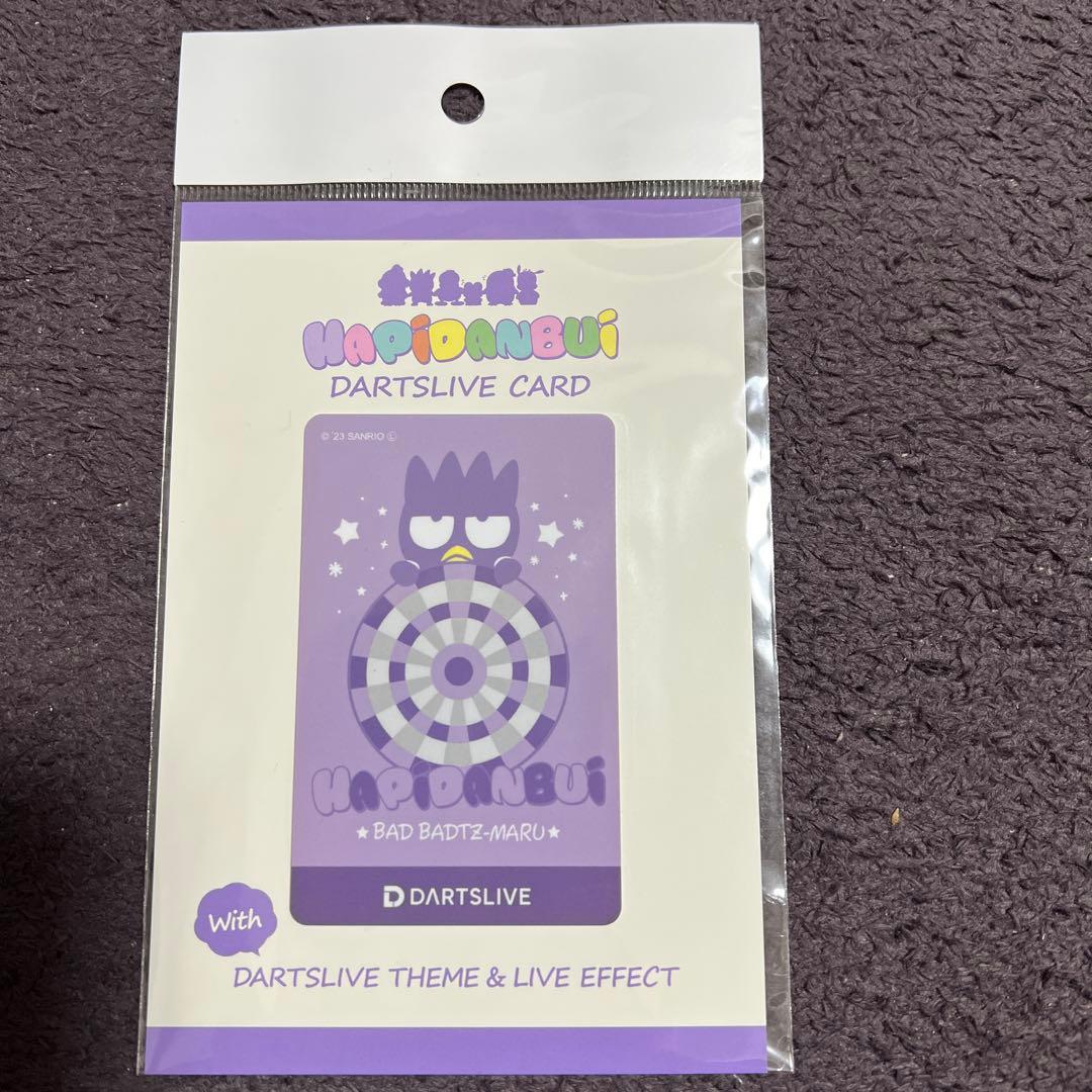 はぴだんぶい　バッドばつ丸　DARTSLIVEカード