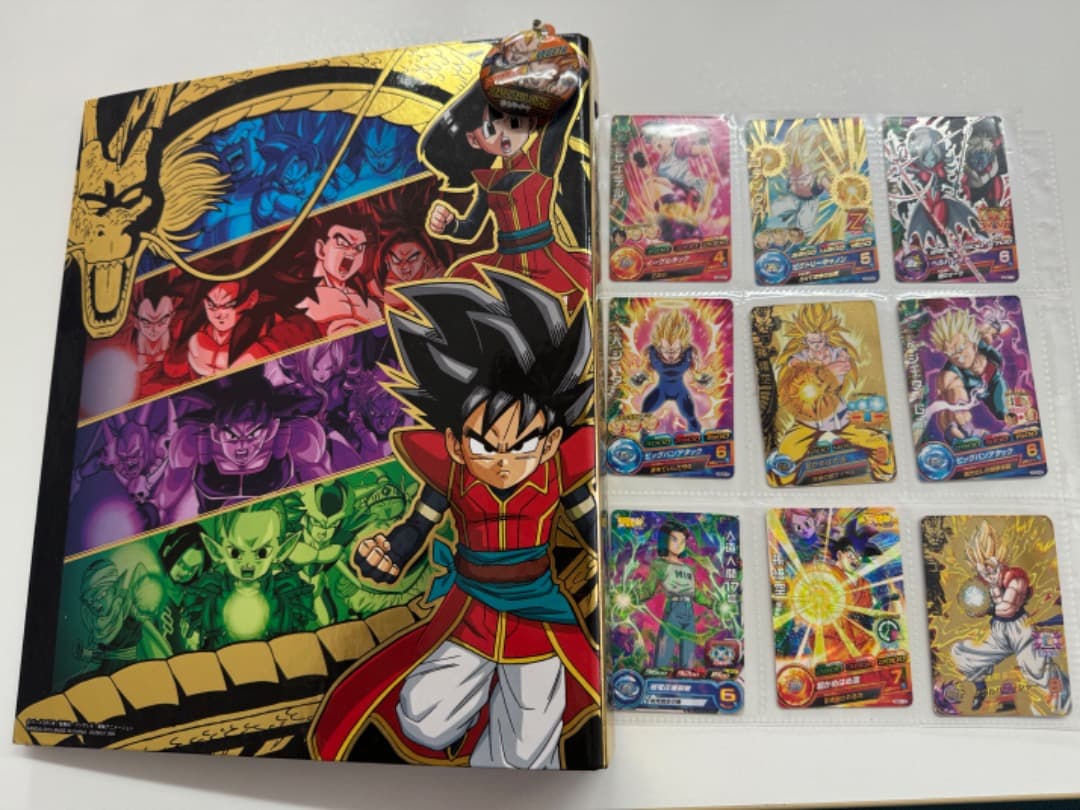 ドラゴンボールカード189枚♡美品⭐︎オリジナルフォルダー付