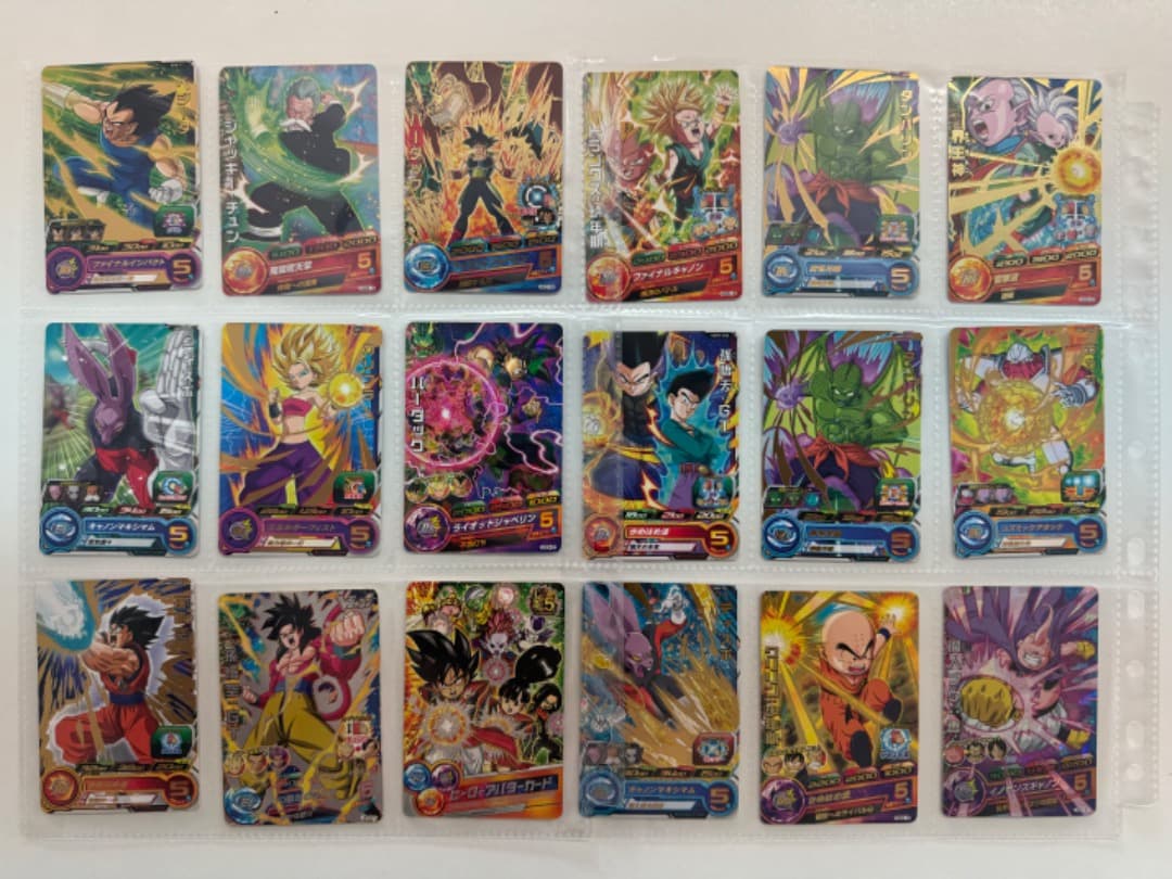 ドラゴンボールカード189枚♡美品⭐︎オリジナルフォルダー付