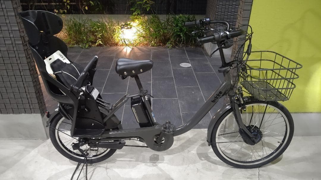 人気色　BIKKE　MOB　dd　回生充電機能　電動自転車　シートクッション新品