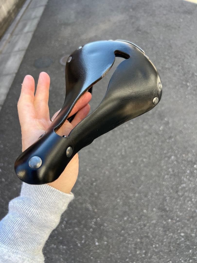 パーツ *SELLE ANATOMICA* X1 leather saddle