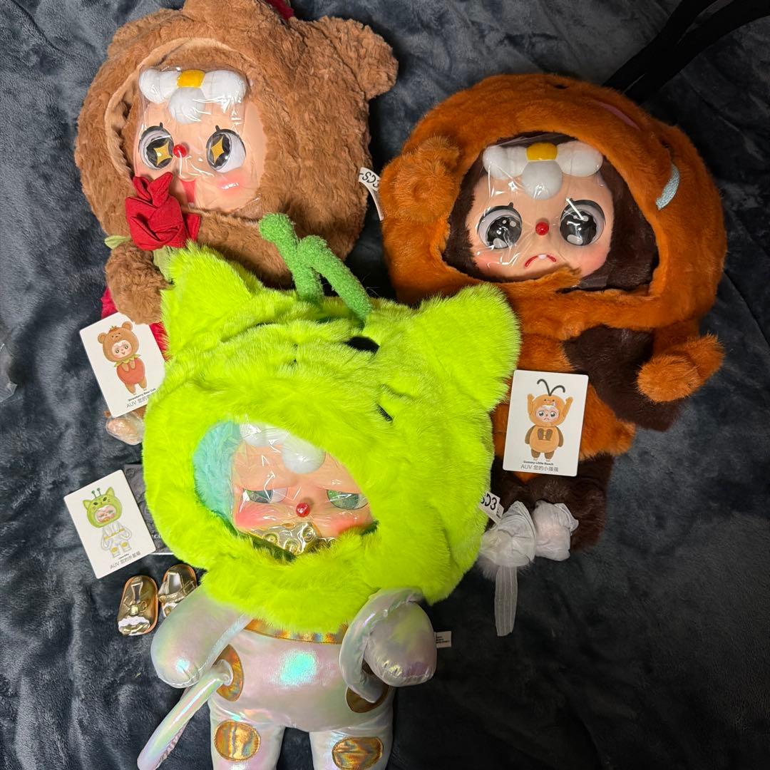 SD3 600% V3 シリーズ ぬいぐるみ　シークレット　3点セット