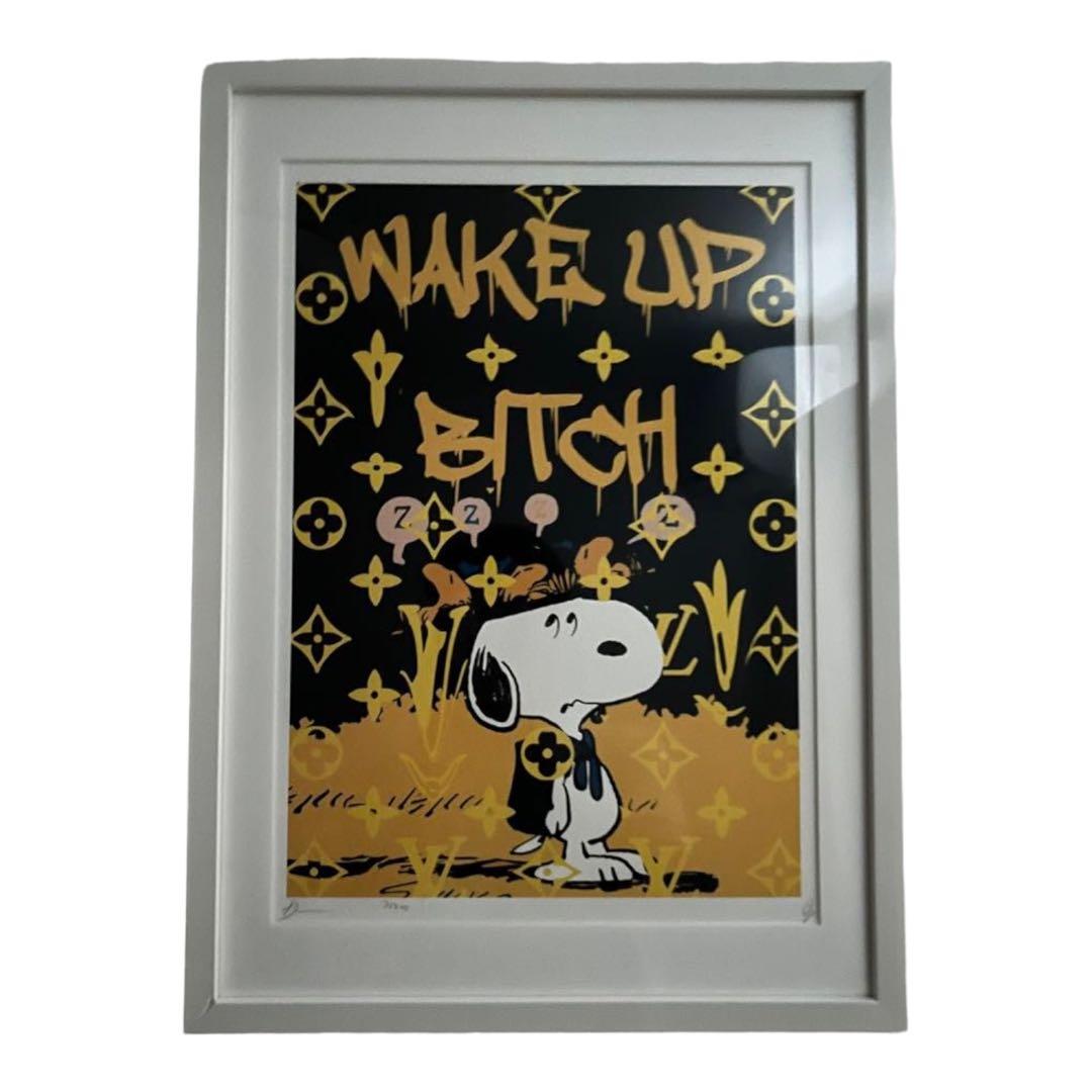 DEATH NYC 世界限定100枚 アートポスター ※重厚額縁付き