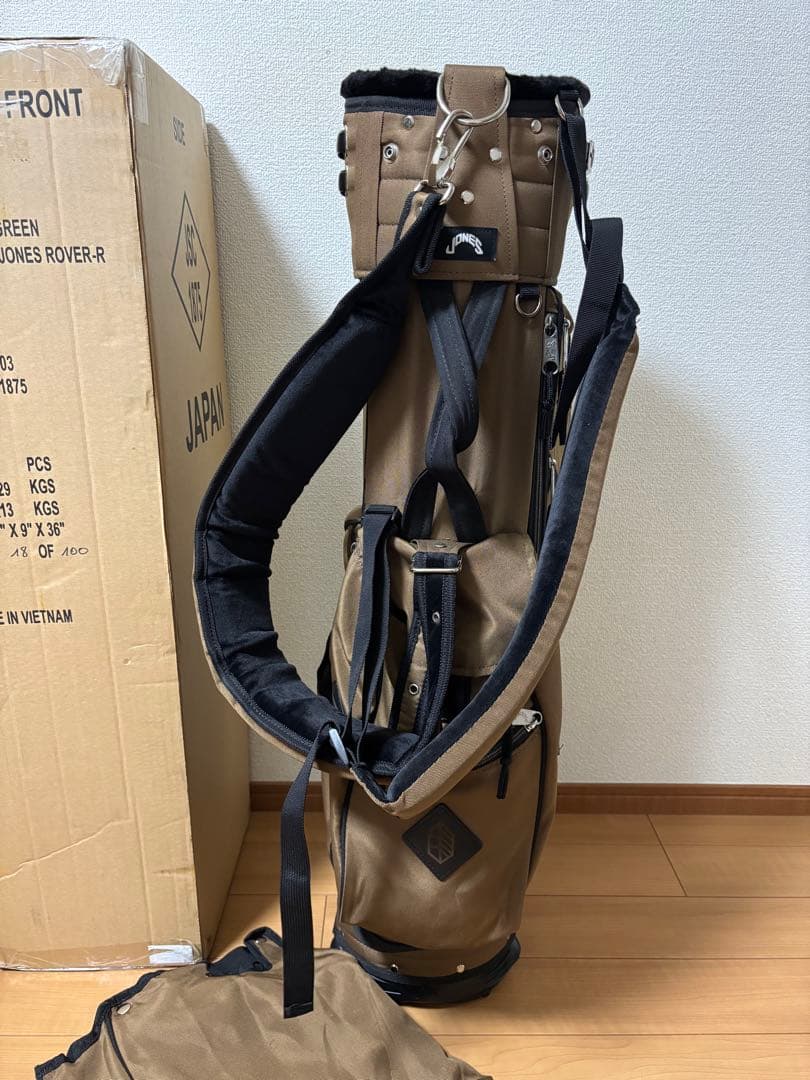 JONES ジョーンズ ゴルフスタンドバッグ キャディバッグ 希少カラー