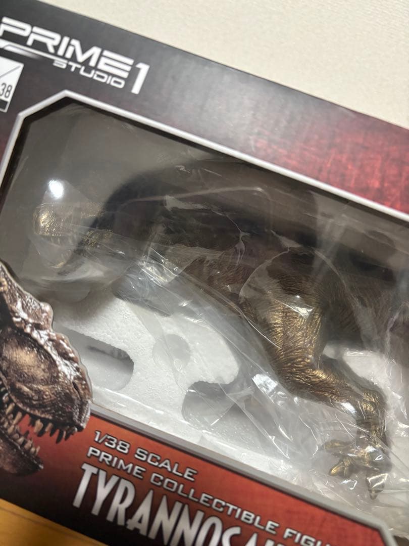 【プライム１スタジオ】ジュラシックパークティラノザウルス ゴールドバージョン