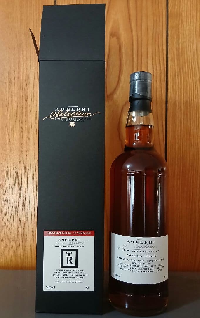 ブレアアソール　2008　12年　1st fill PXシェリーホグスヘッド