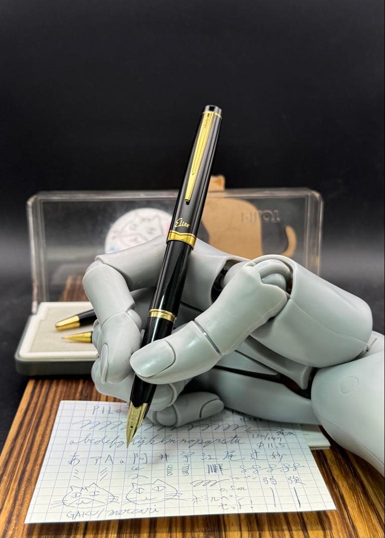 レア Pilot エリート 万年筆 ボールペン シャーペン セット