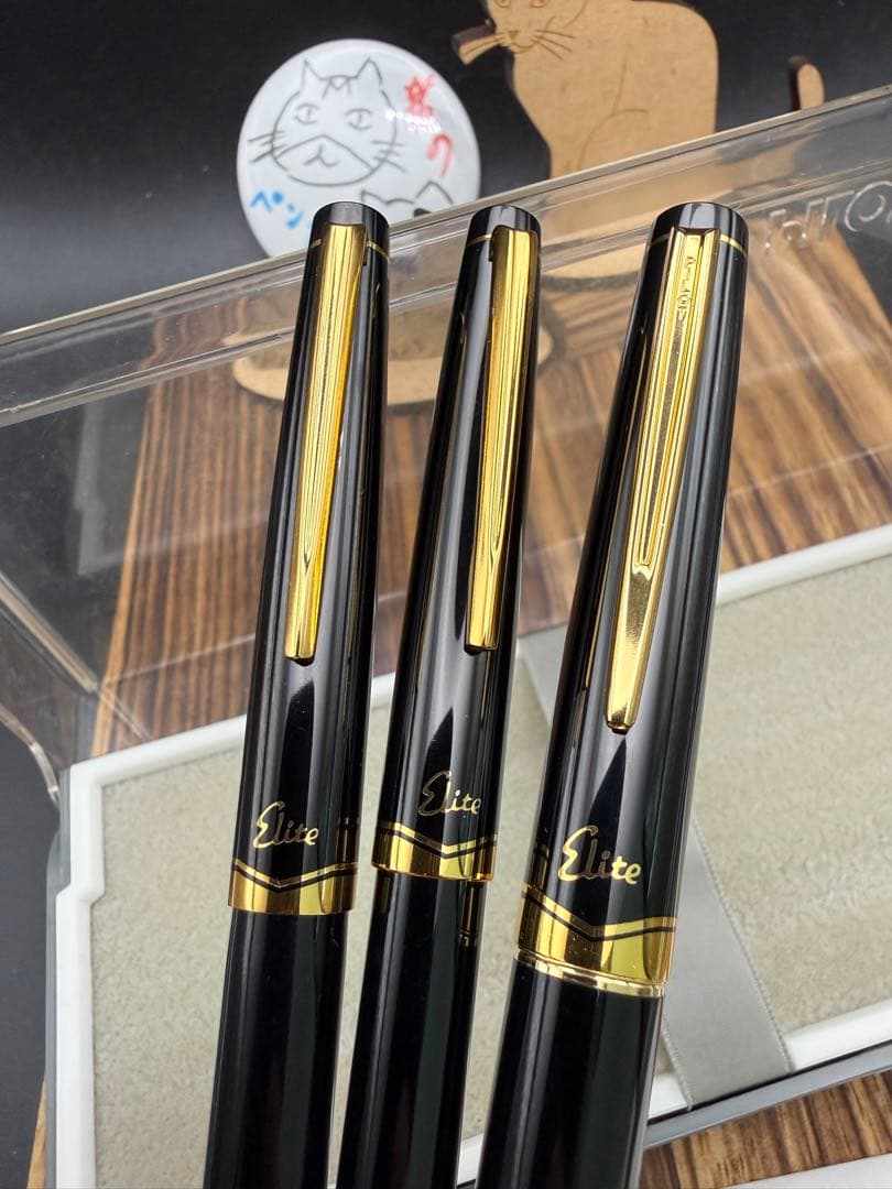 レア Pilot エリート 万年筆 ボールペン シャーペン セット